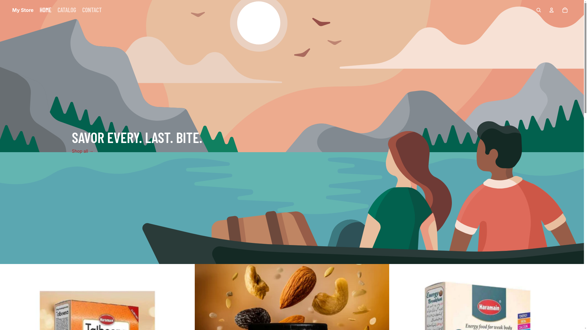 website screenshot of https://sehatbazar.pk/