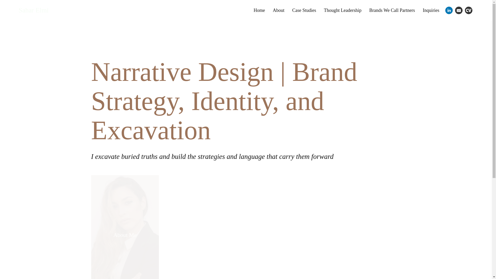 website screenshot of https://saharelmi.com/