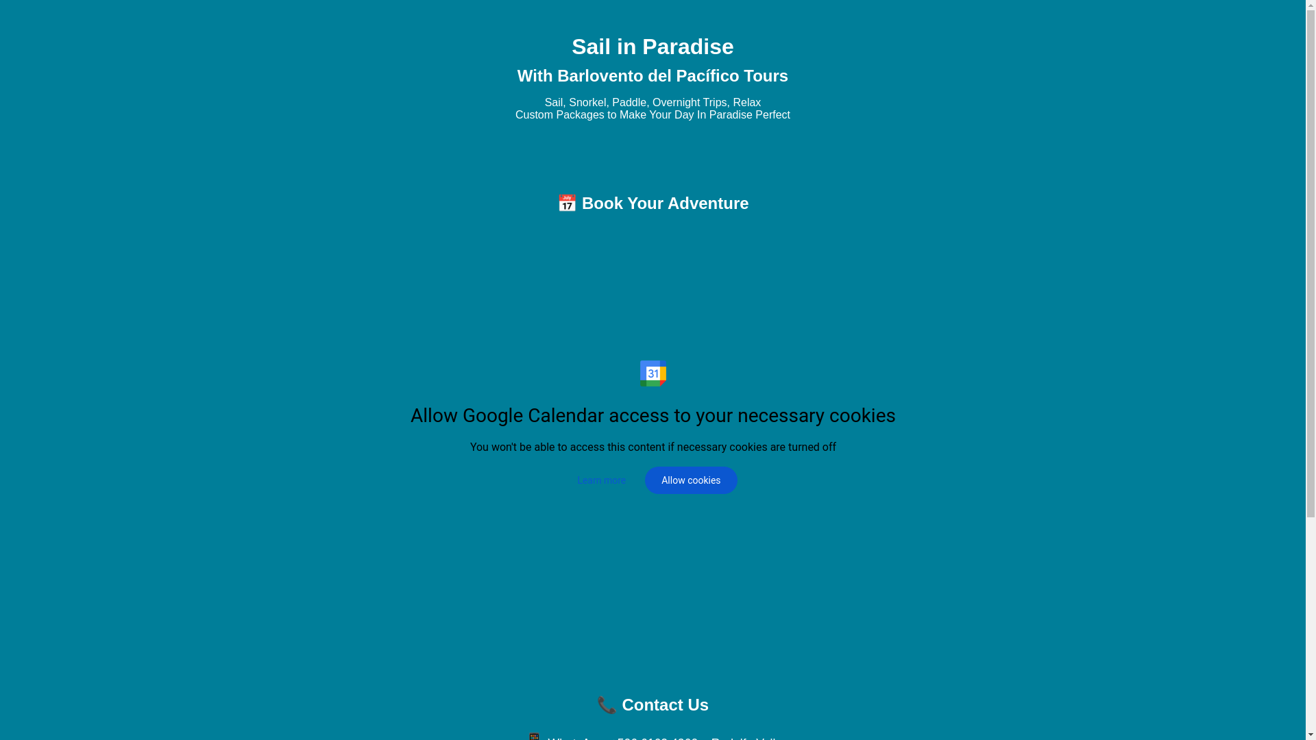website screenshot of https://barloventotours.pages.dev/