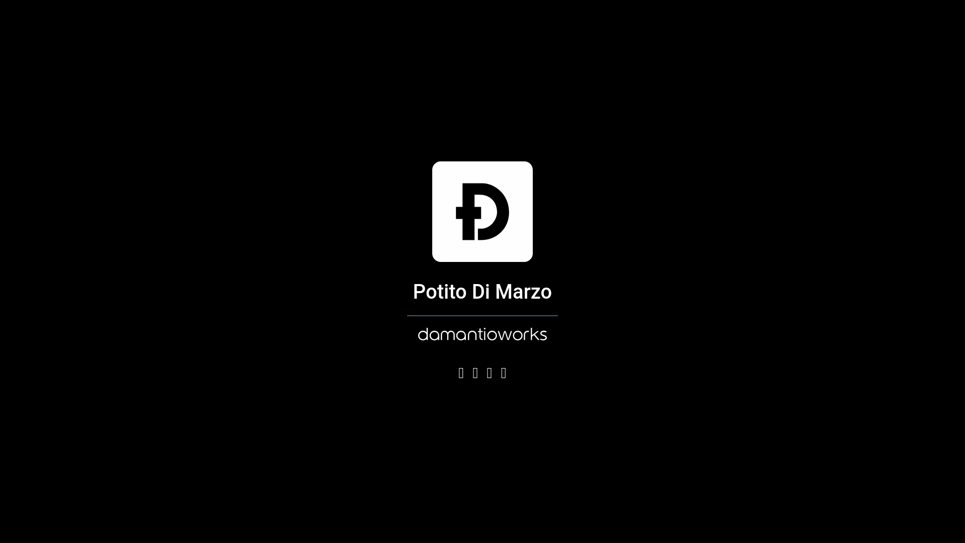 website screenshot of https://damantioworks-github-io.pages.dev/