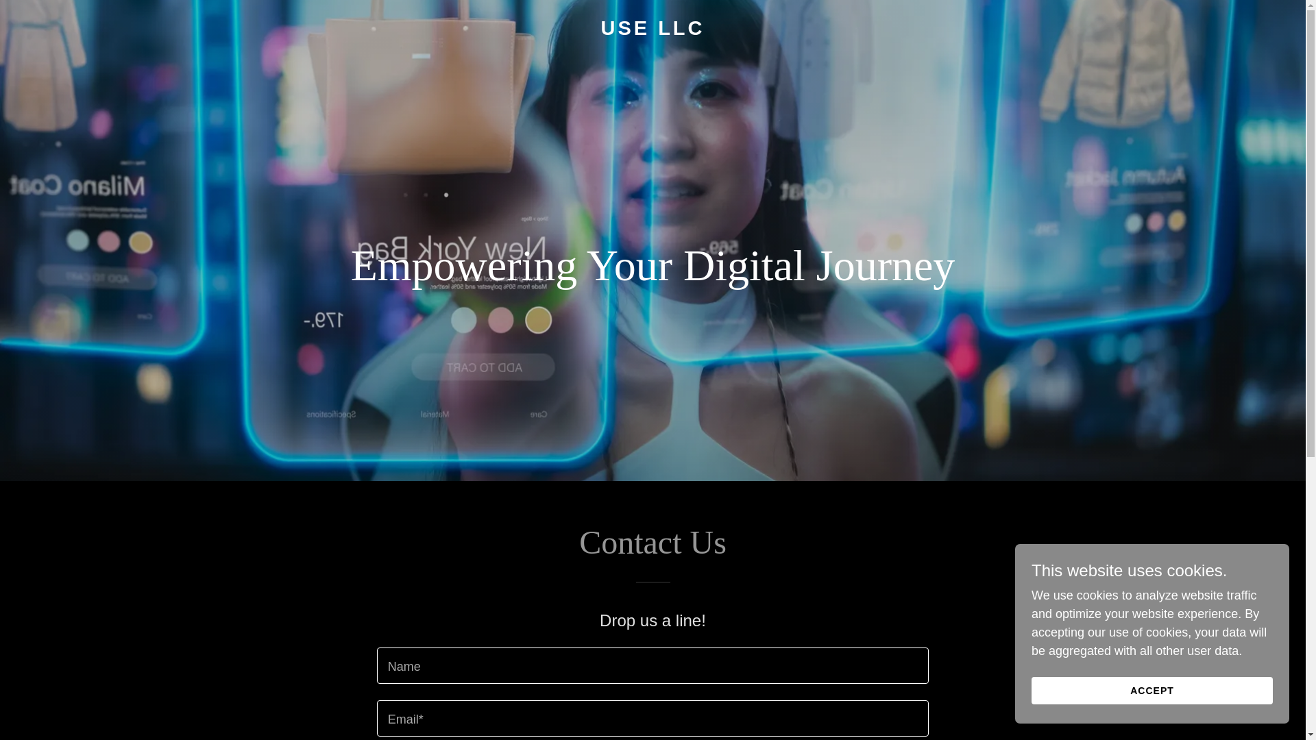website screenshot of https://use-svcsent.com/