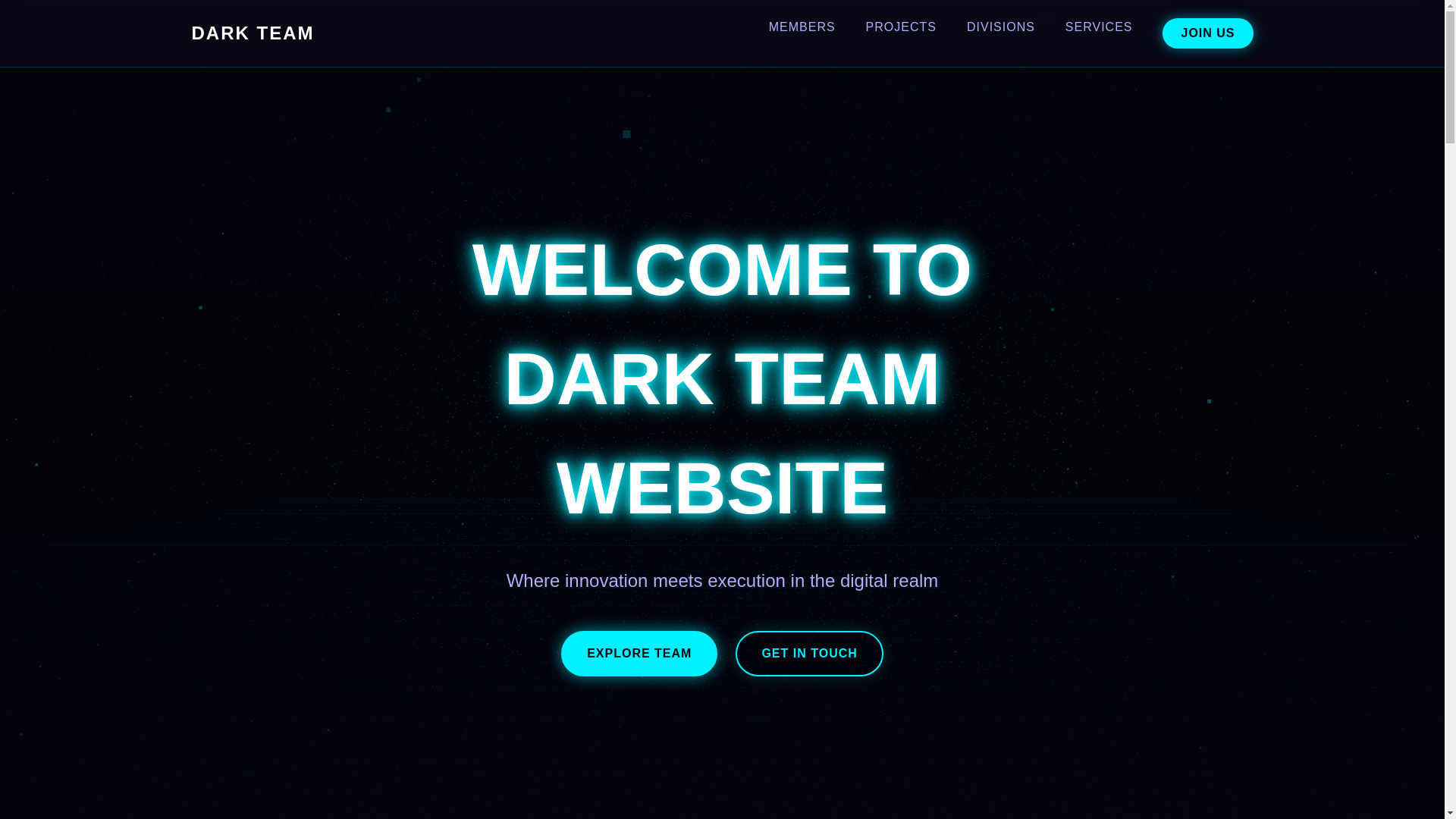 website screenshot of https://darkteamnew8.pages.dev/