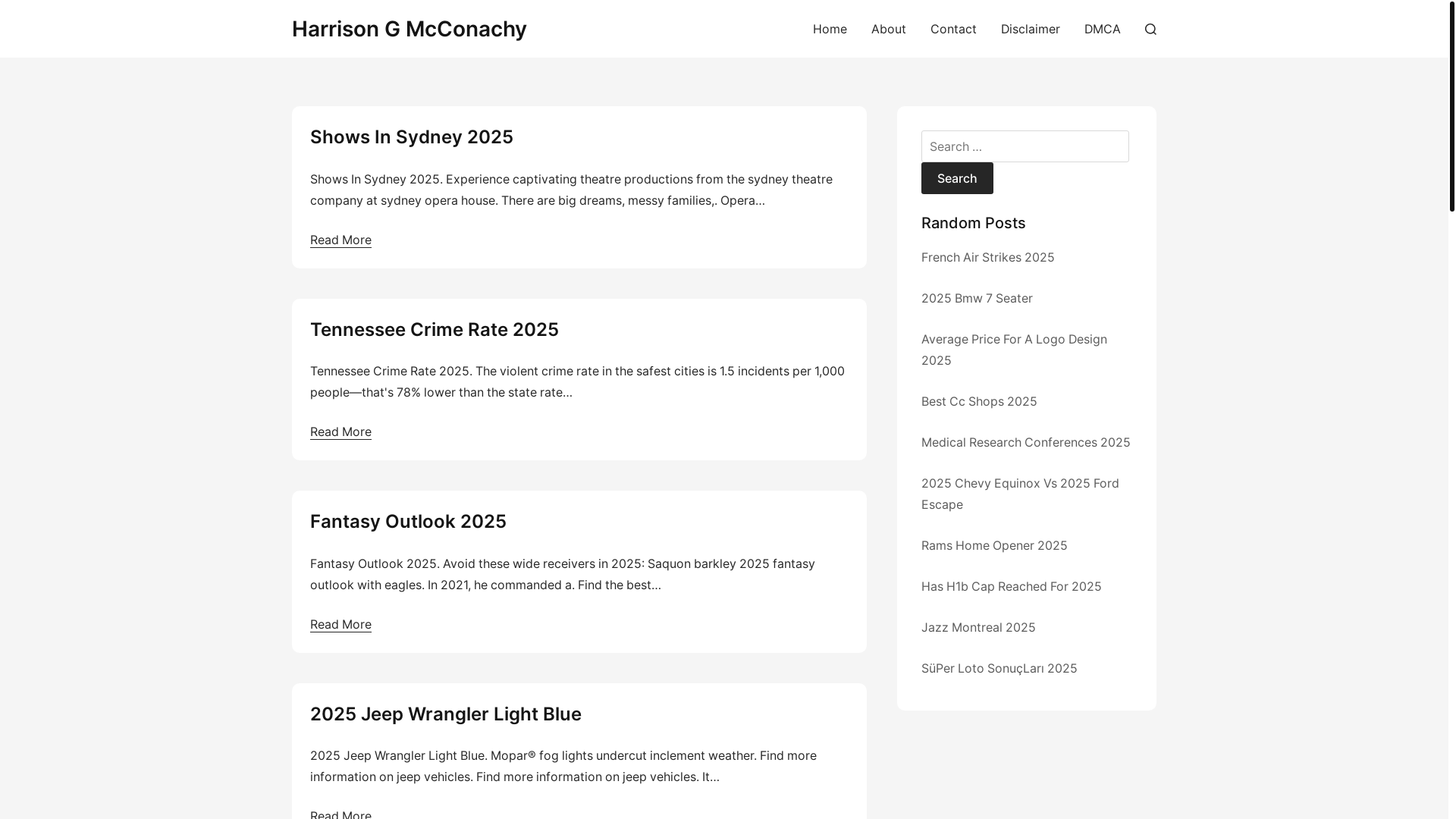 website screenshot of https://harrisongmcconachy.pages.dev/
