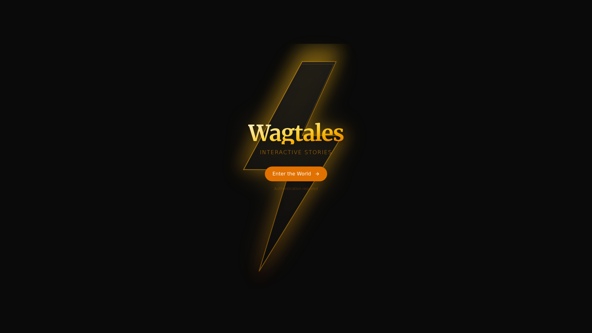 website screenshot of https://wagtales.app/