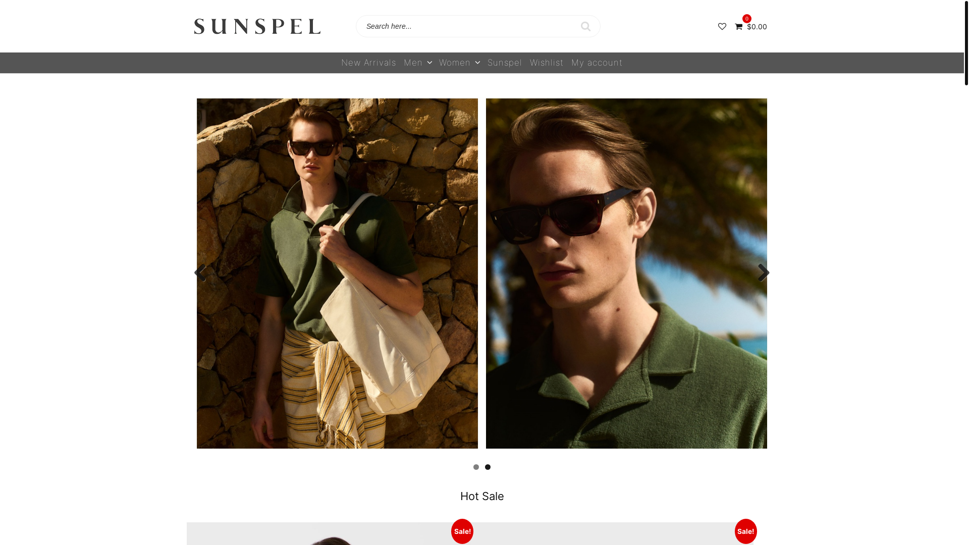 website screenshot of https://www.ellsworthvesper.shop/