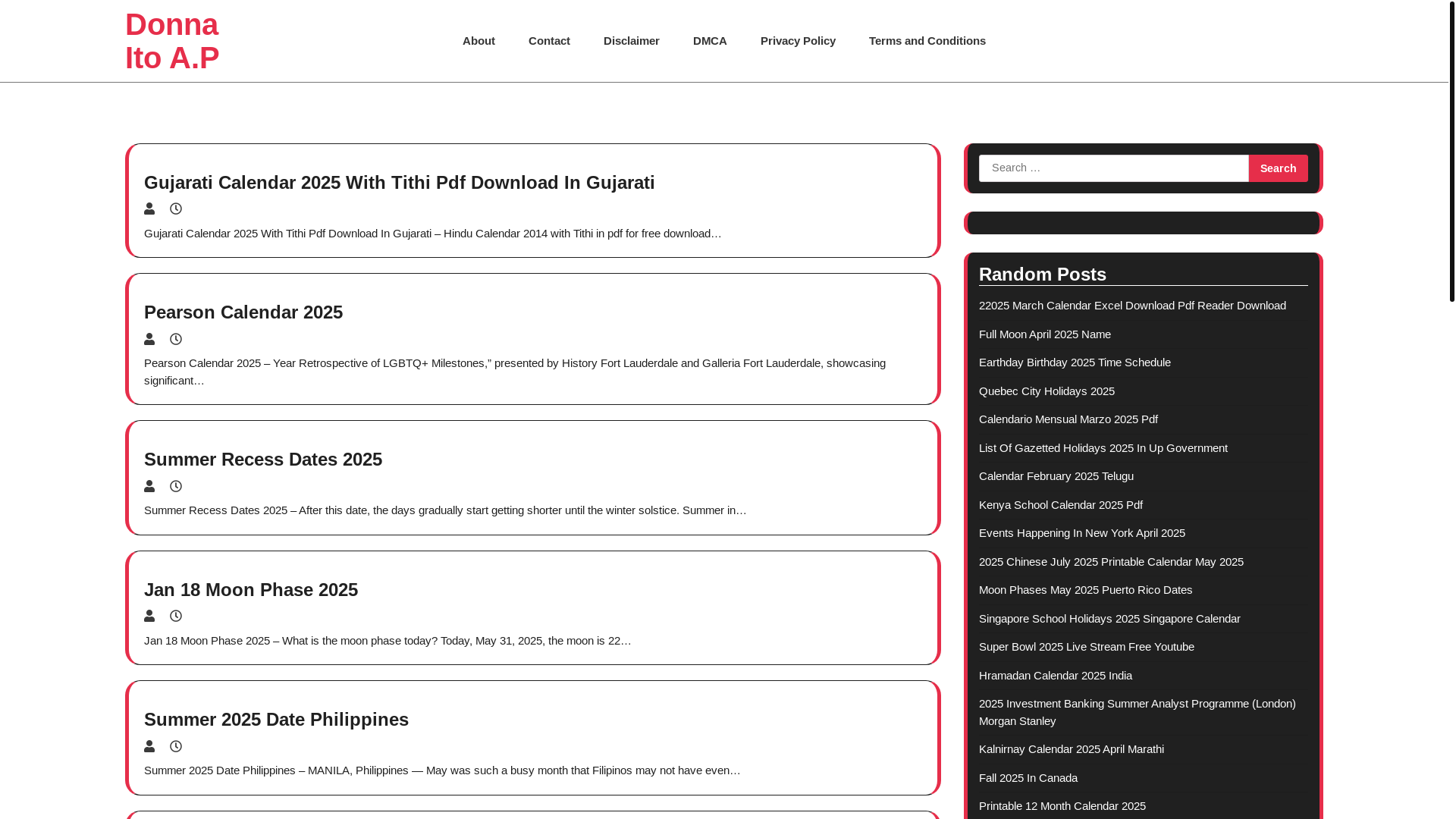 website screenshot of https://donnaitoap.pages.dev/