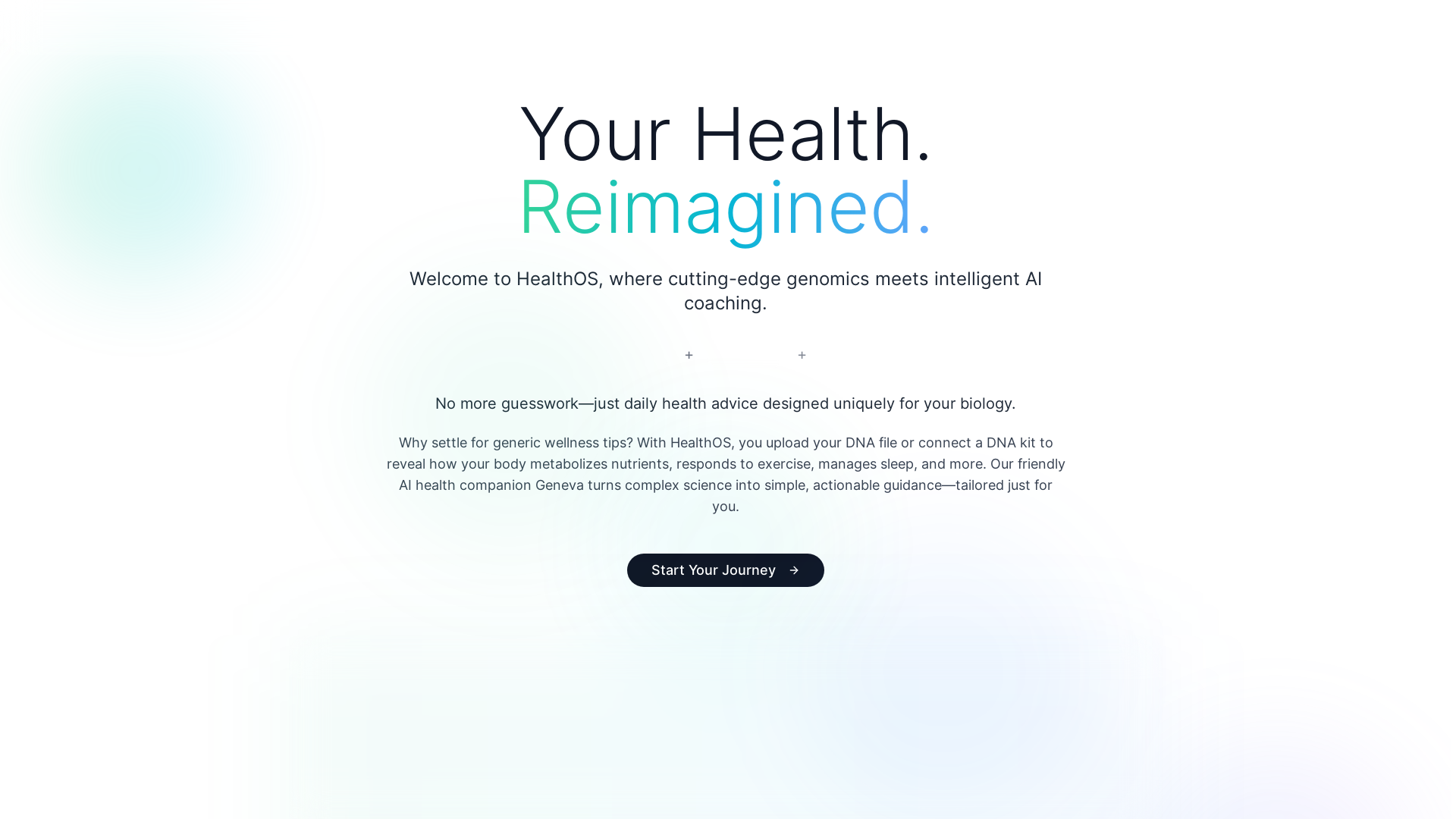 website screenshot of https://oneclarity.co/
