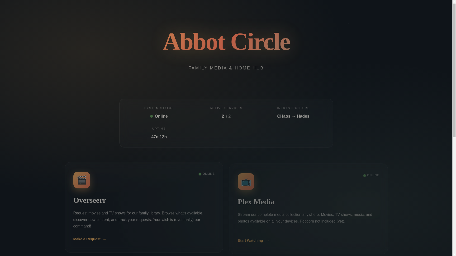 website screenshot of https://abbotcircle-website.pages.dev/