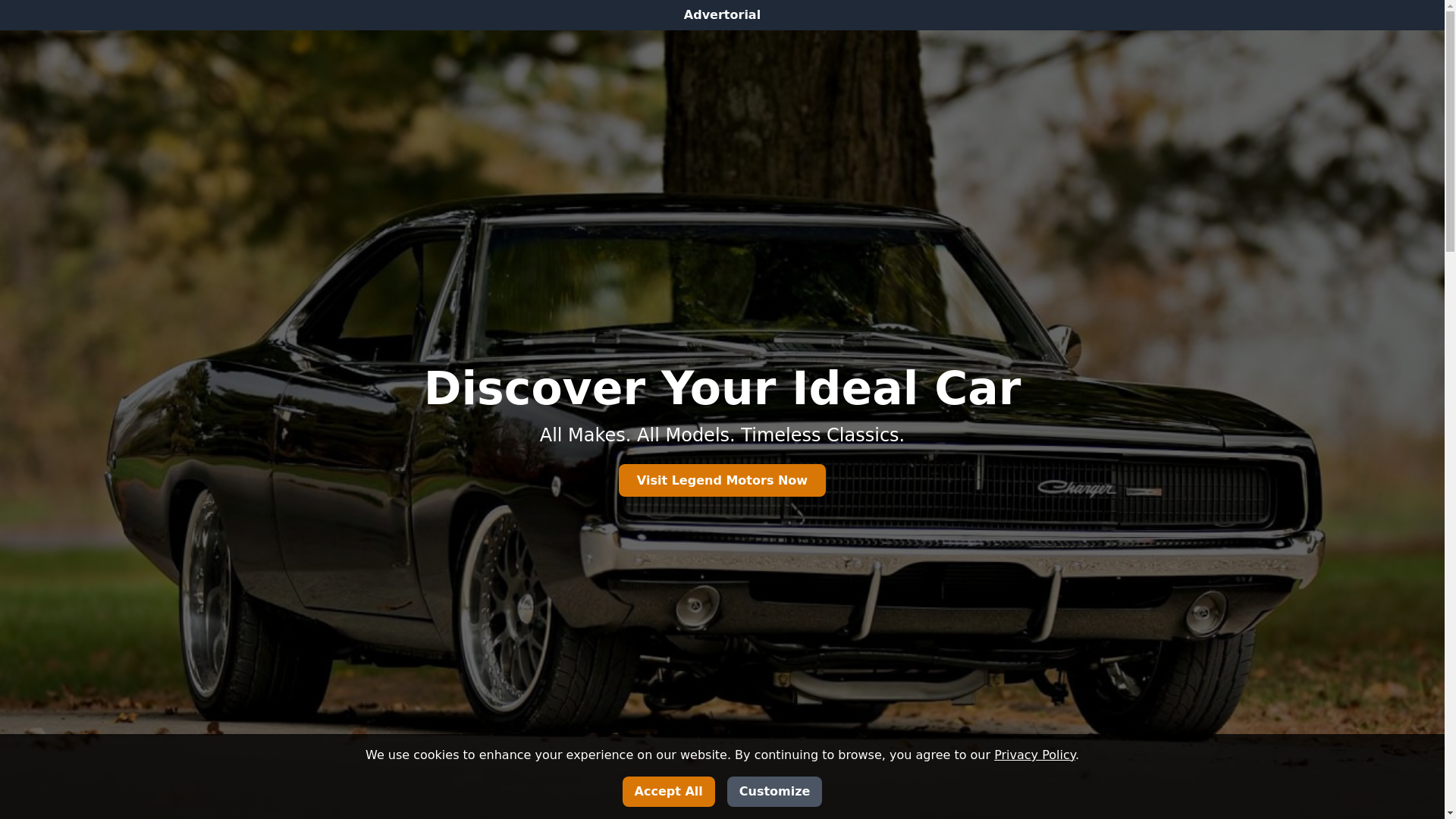 website screenshot of https://vintage-cars-for-sale.pages.dev/