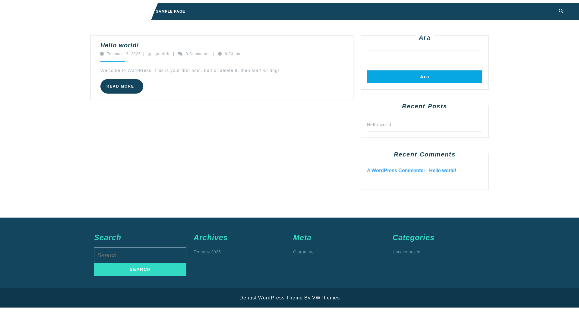 website screenshot of https://galafirin.com/