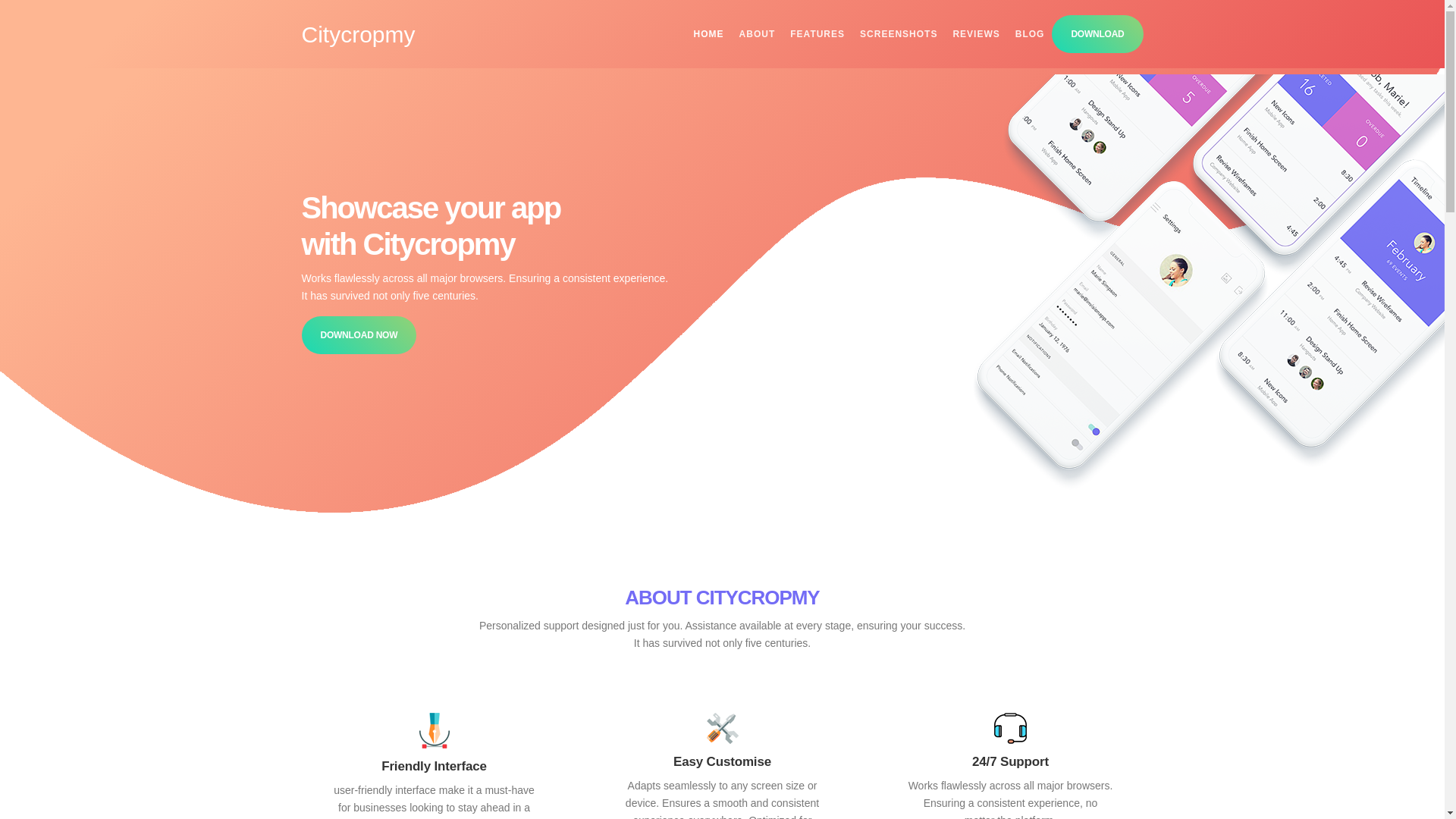 website screenshot of https://citycrop.my.id/