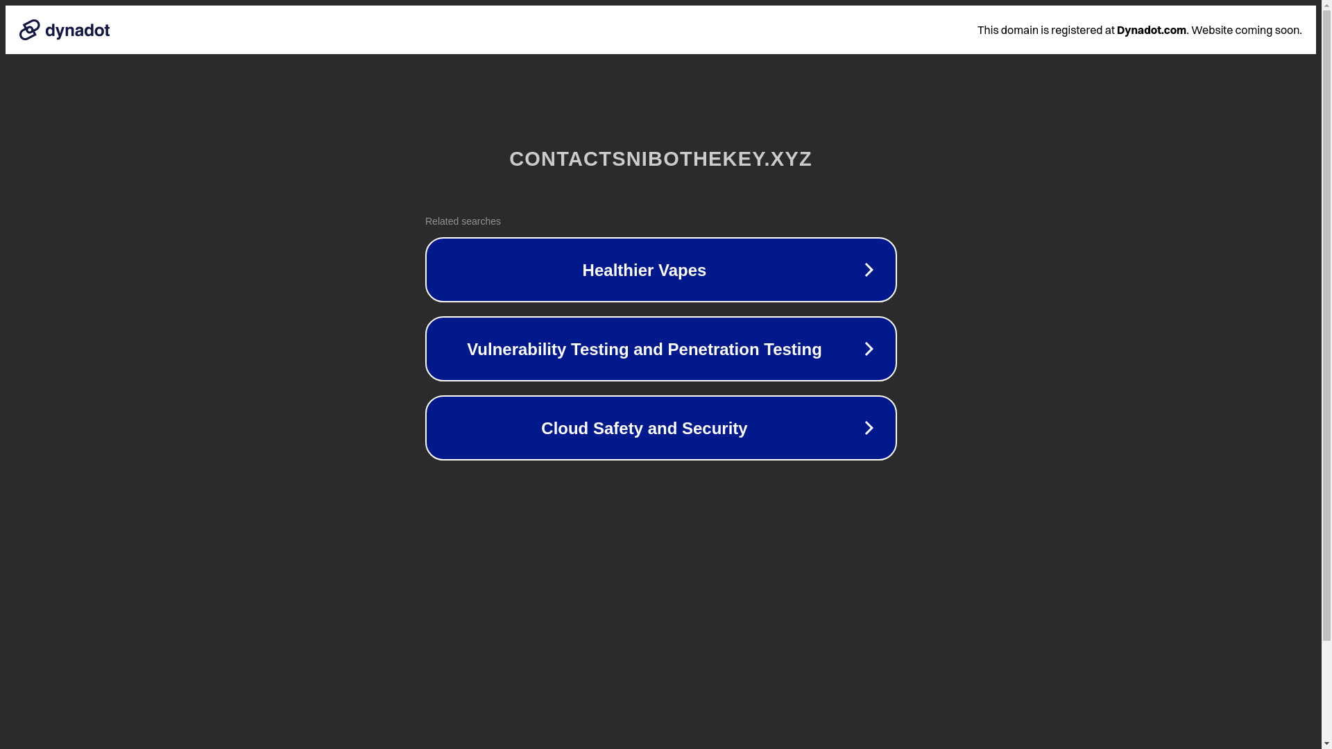 website screenshot of https://contactsnibothekey.xyz/