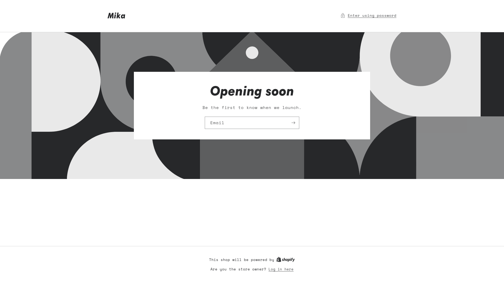 website screenshot of https://mikabag.com/