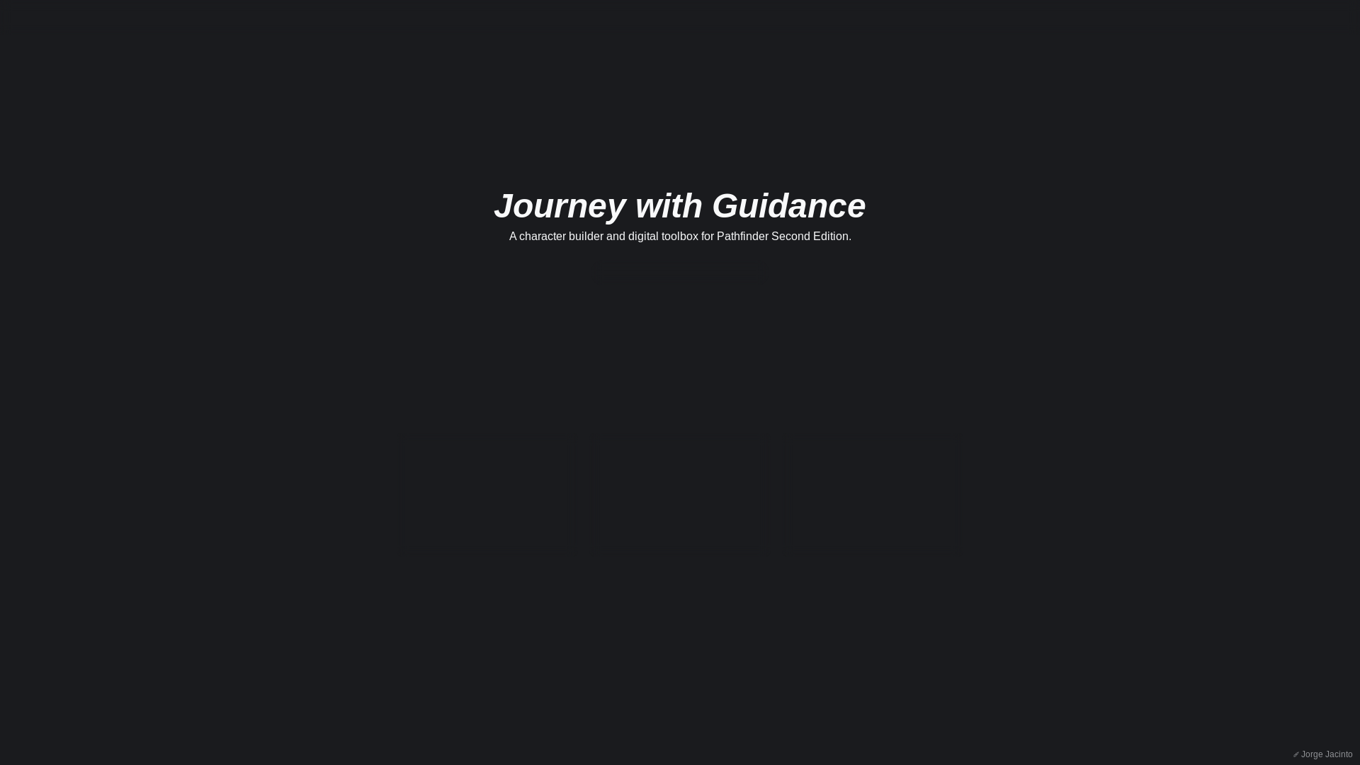 website screenshot of https://wanderers-guide.pages.dev/