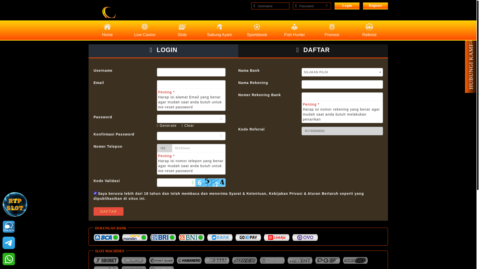 website screenshot of https://daftar-elearning-min3bondowoso.pages.dev/