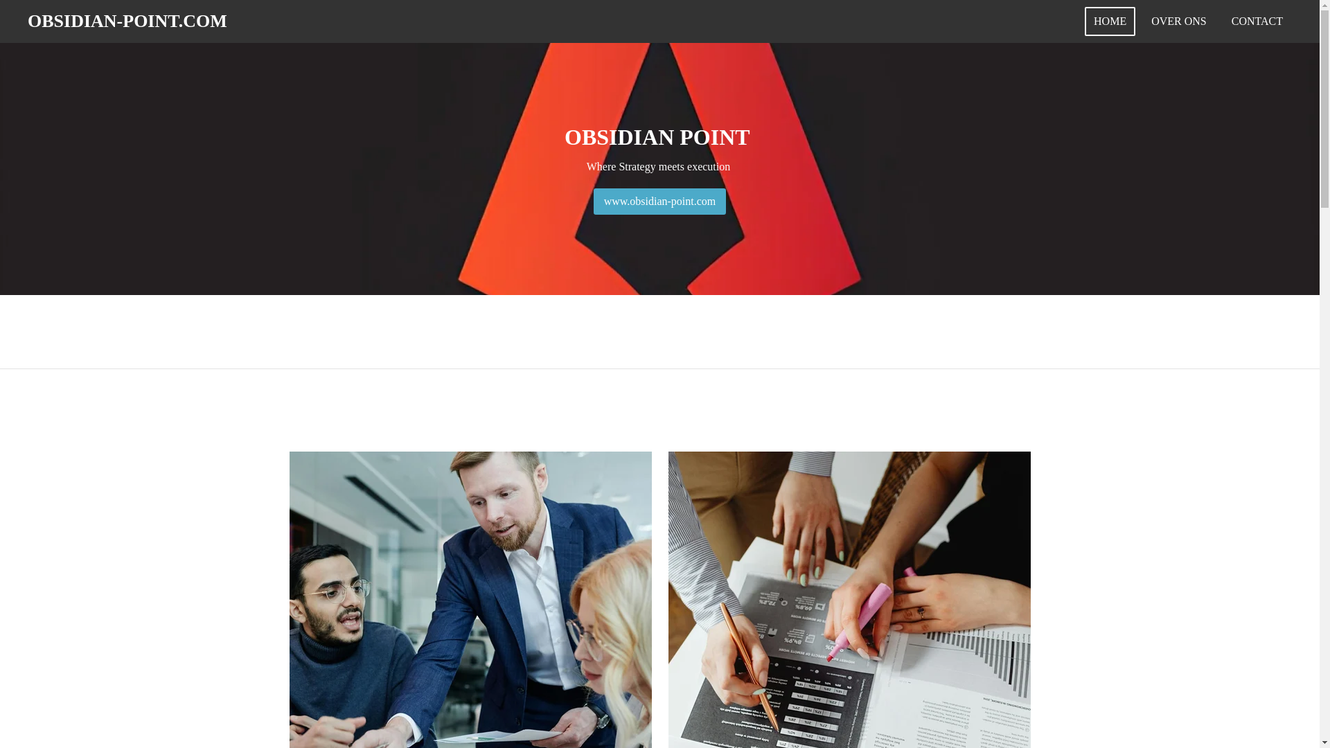 website screenshot of https://obsidian-point.com/