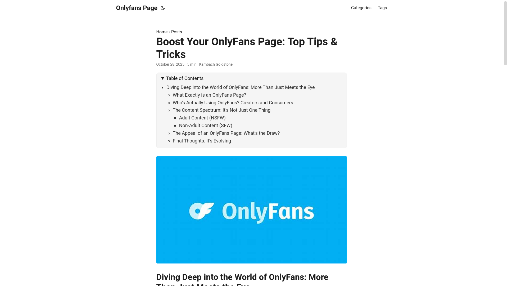 website screenshot of https://onlyfans-page.pages.dev/