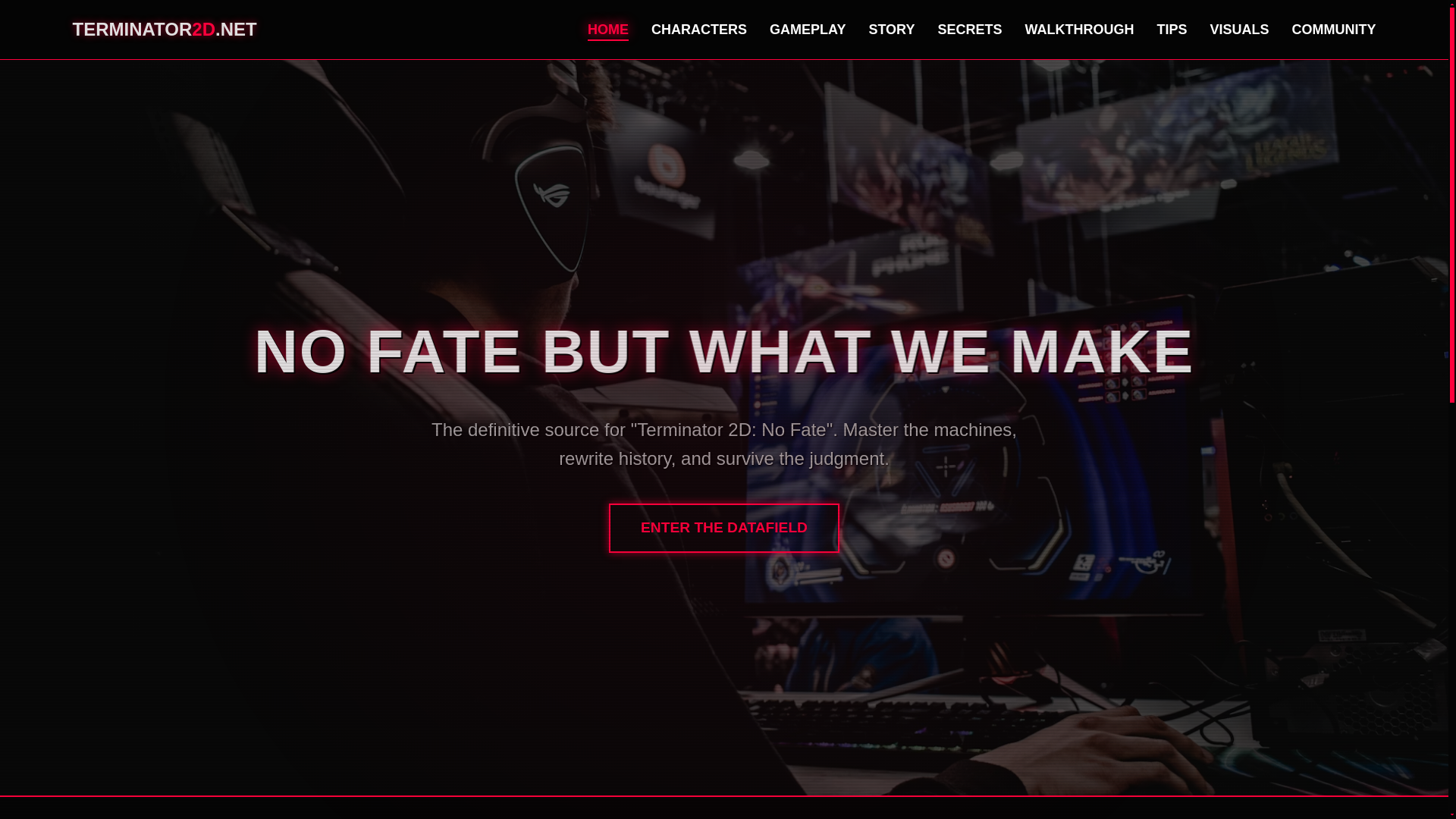 website screenshot of https://terminator2d-net.pages.dev/