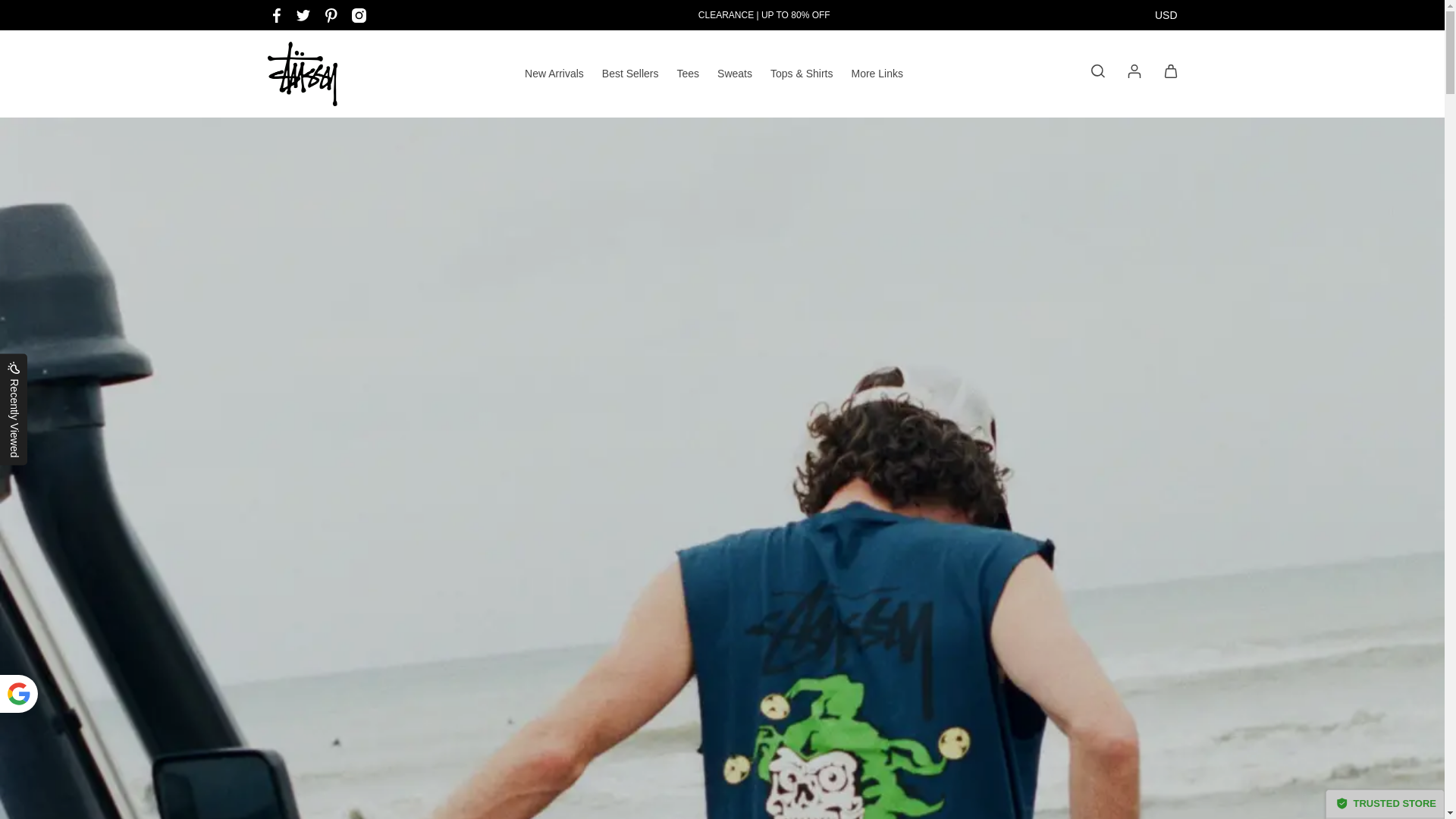 website screenshot of https://clothingoutletstore.top/