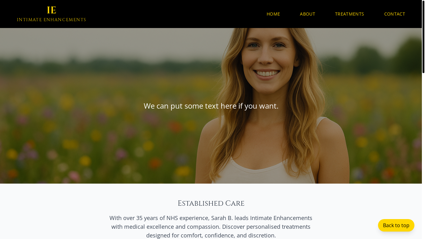 website screenshot of https://intimate-enhancements.pages.dev/
