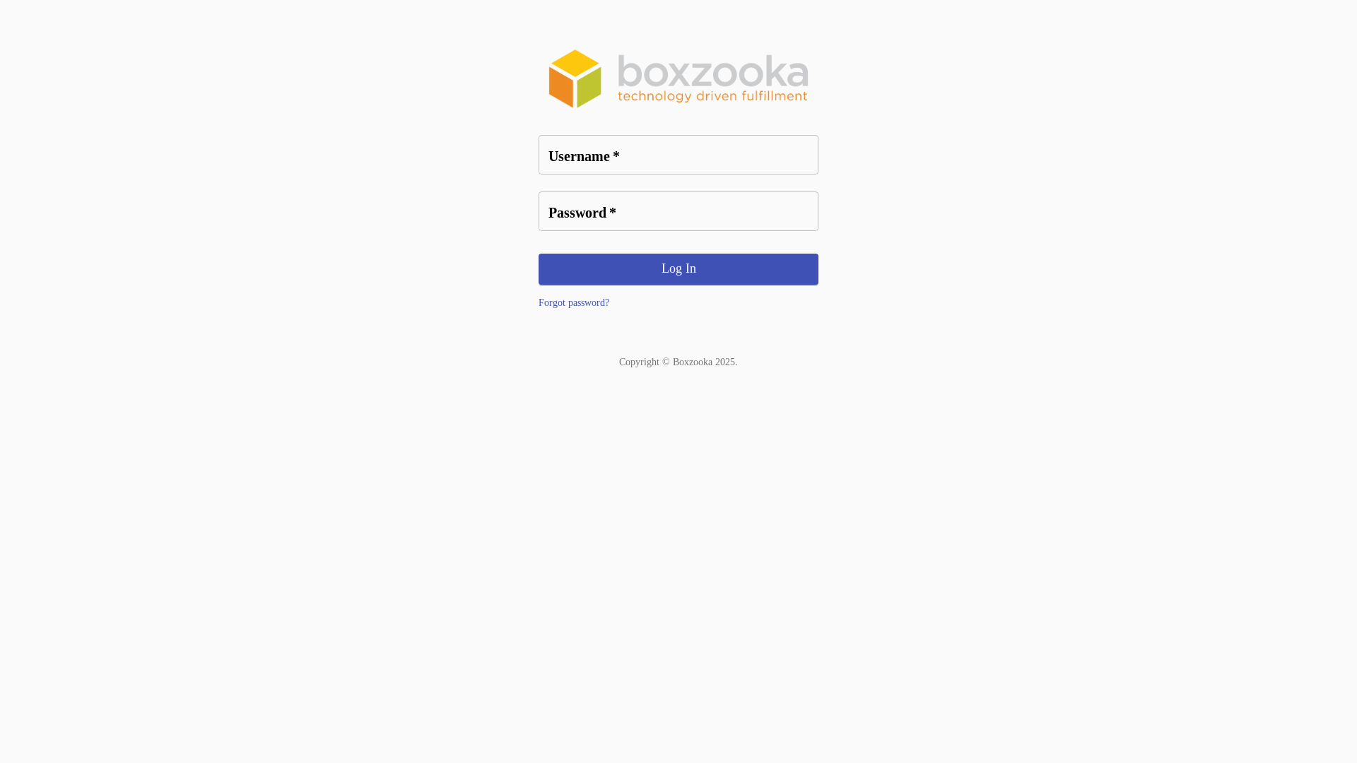website screenshot of https://boxzooka-wms-production.pages.dev/