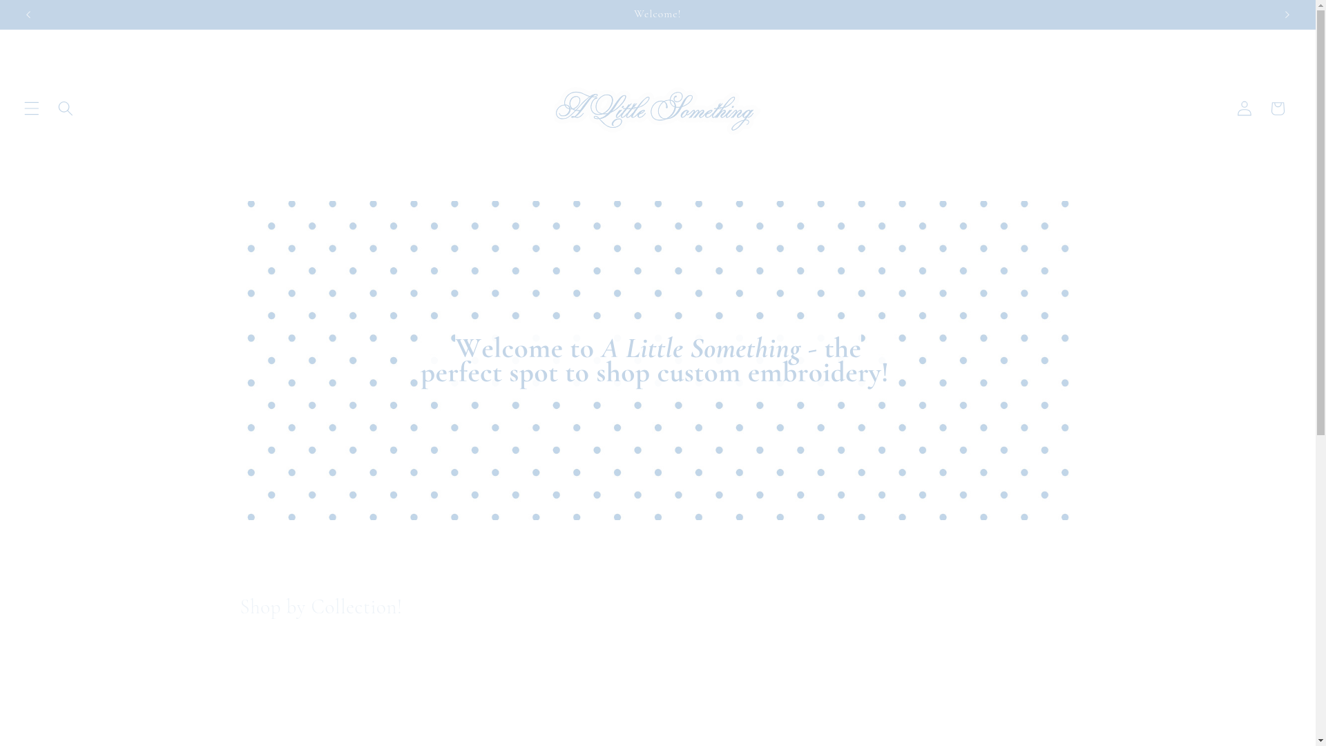 website screenshot of https://alittlesomethingal.com/