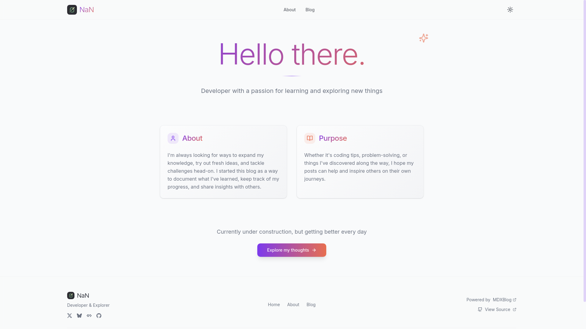 website screenshot of https://nanomicon.com/