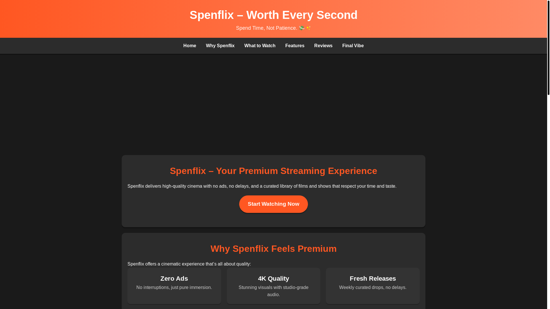 website screenshot of https://spenflix-com.pages.dev/