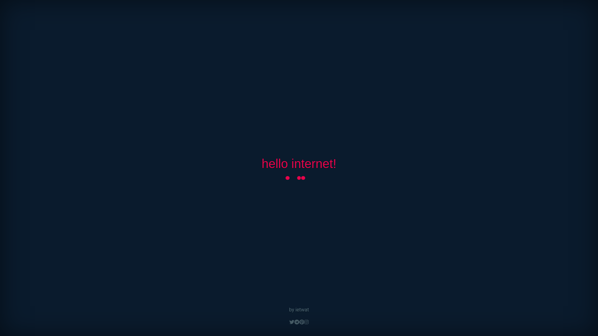website screenshot of https://ietwat.com/