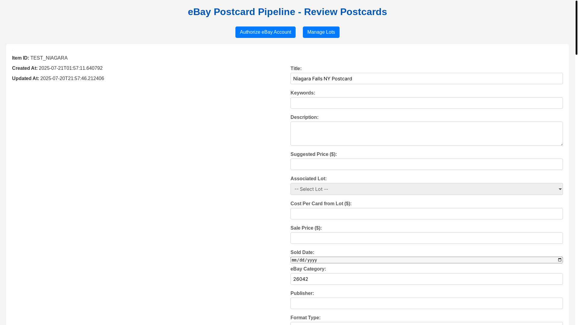 website screenshot of https://flasklister.xyz/