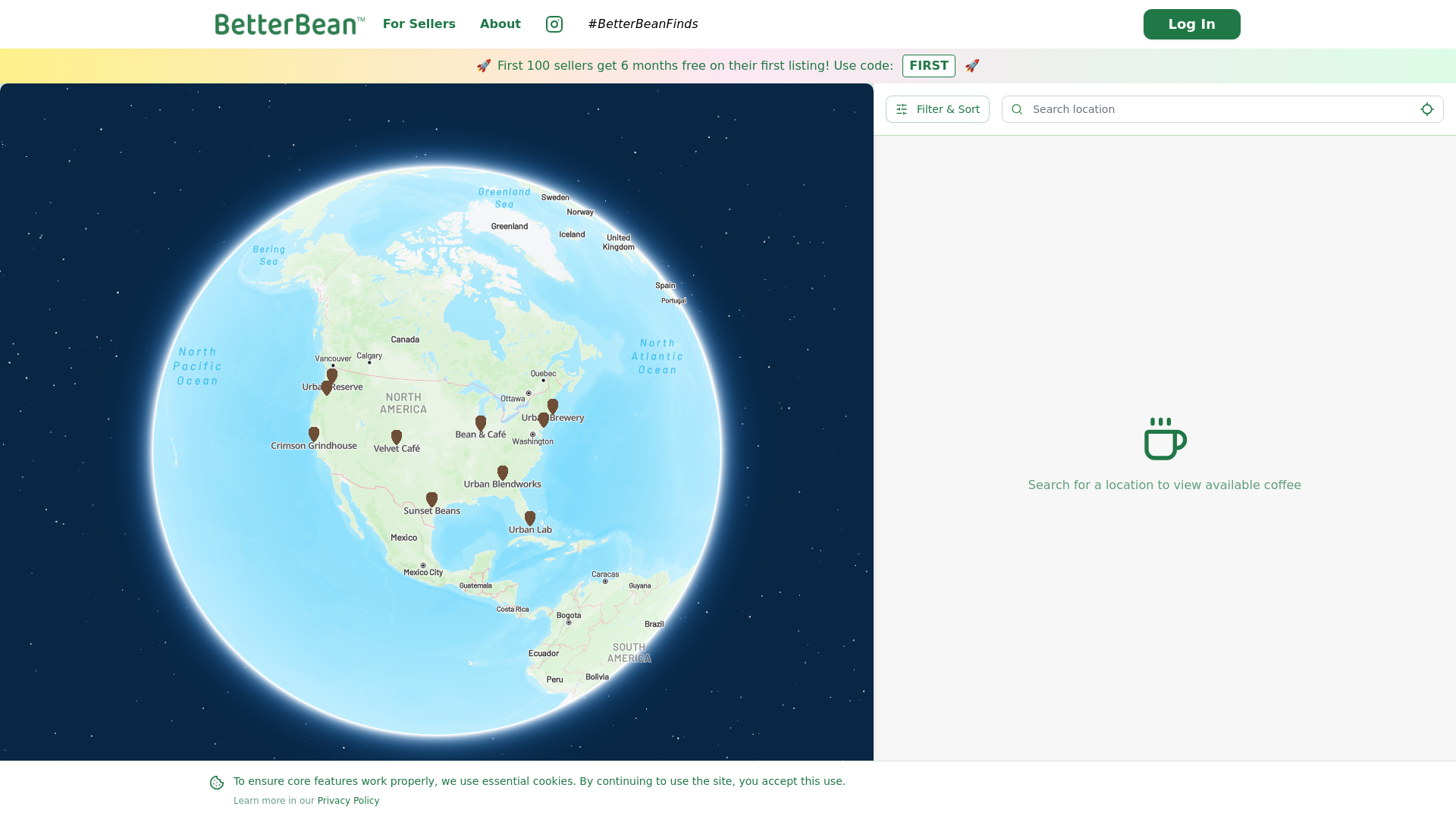 website screenshot of https://better-bean.pages.dev/