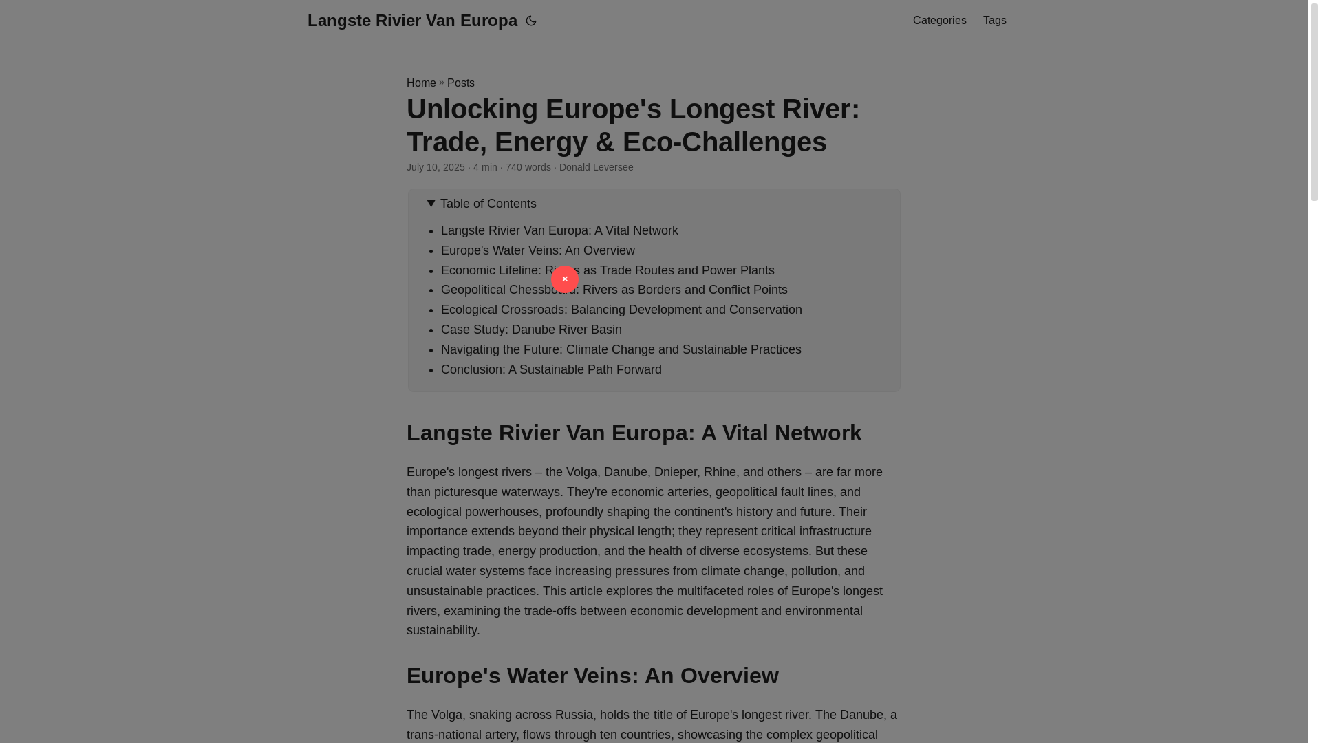 website screenshot of https://langste-rivier-van-europa20250714.pages.dev/