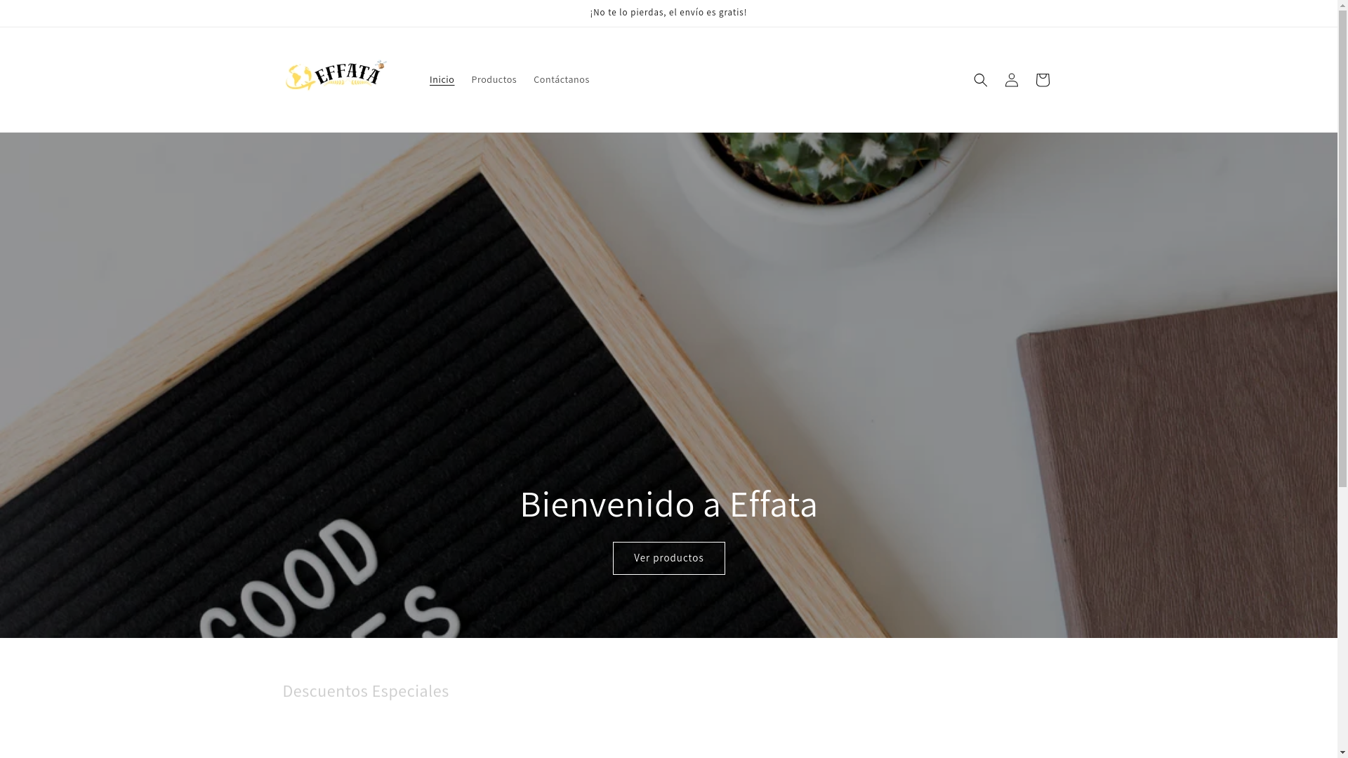 website screenshot of https://effatatienda.com/