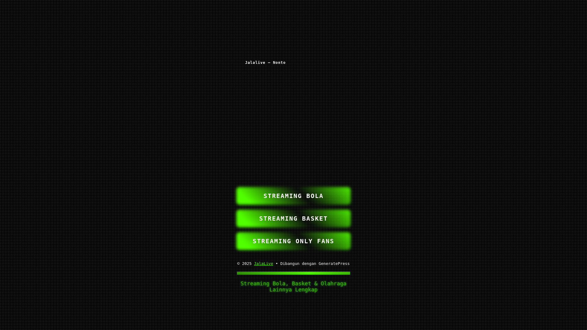 website screenshot of https://jalalive-stream.pages.dev/