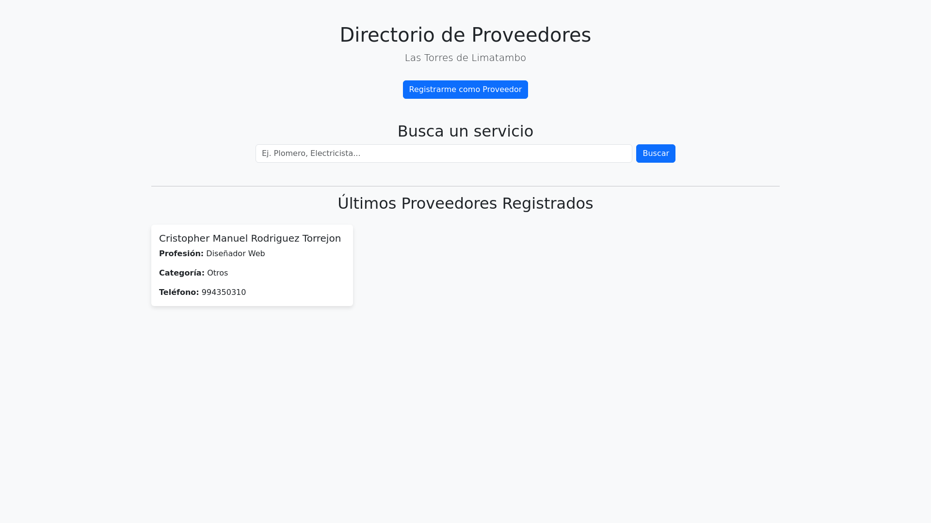 website screenshot of https://directoriolimatambo.click/