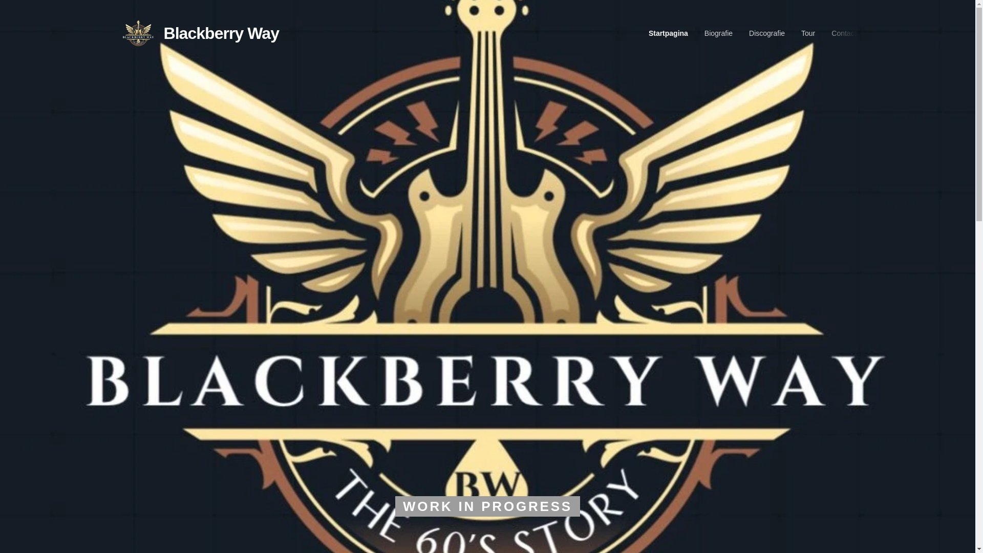 website screenshot of https://blackberryway.be/
