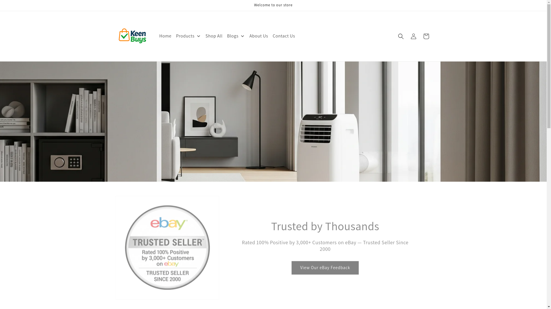 website screenshot of https://keenbuysdirect.com/