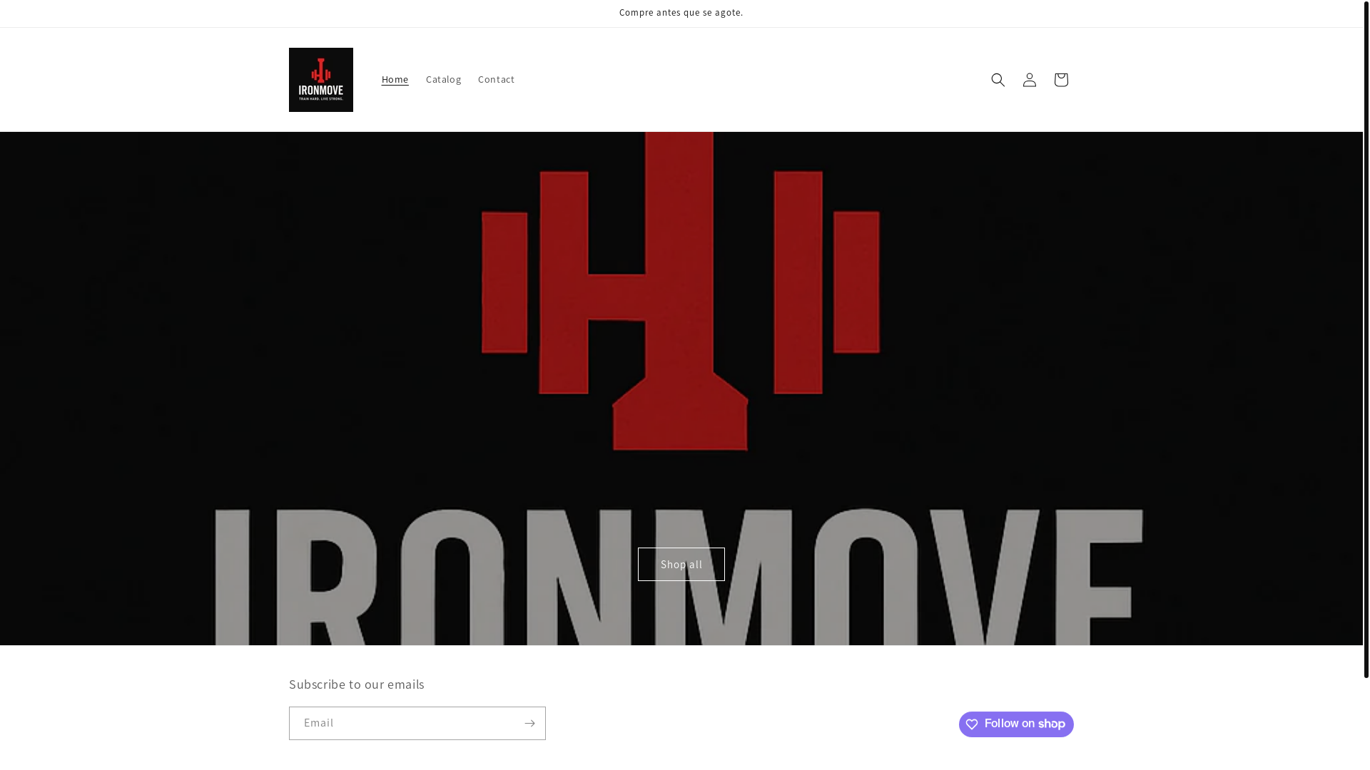 website screenshot of https://ironmove.us/