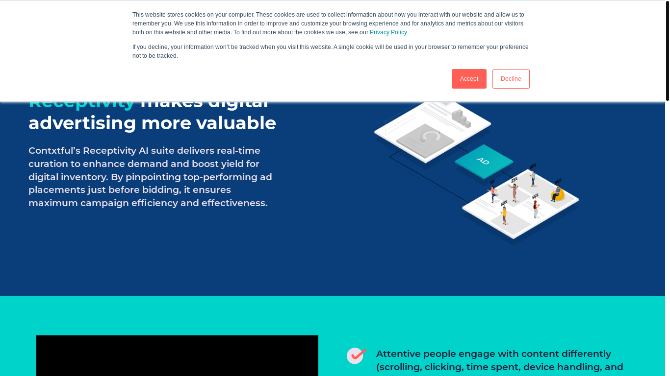 website screenshot of https://contxtful.com/