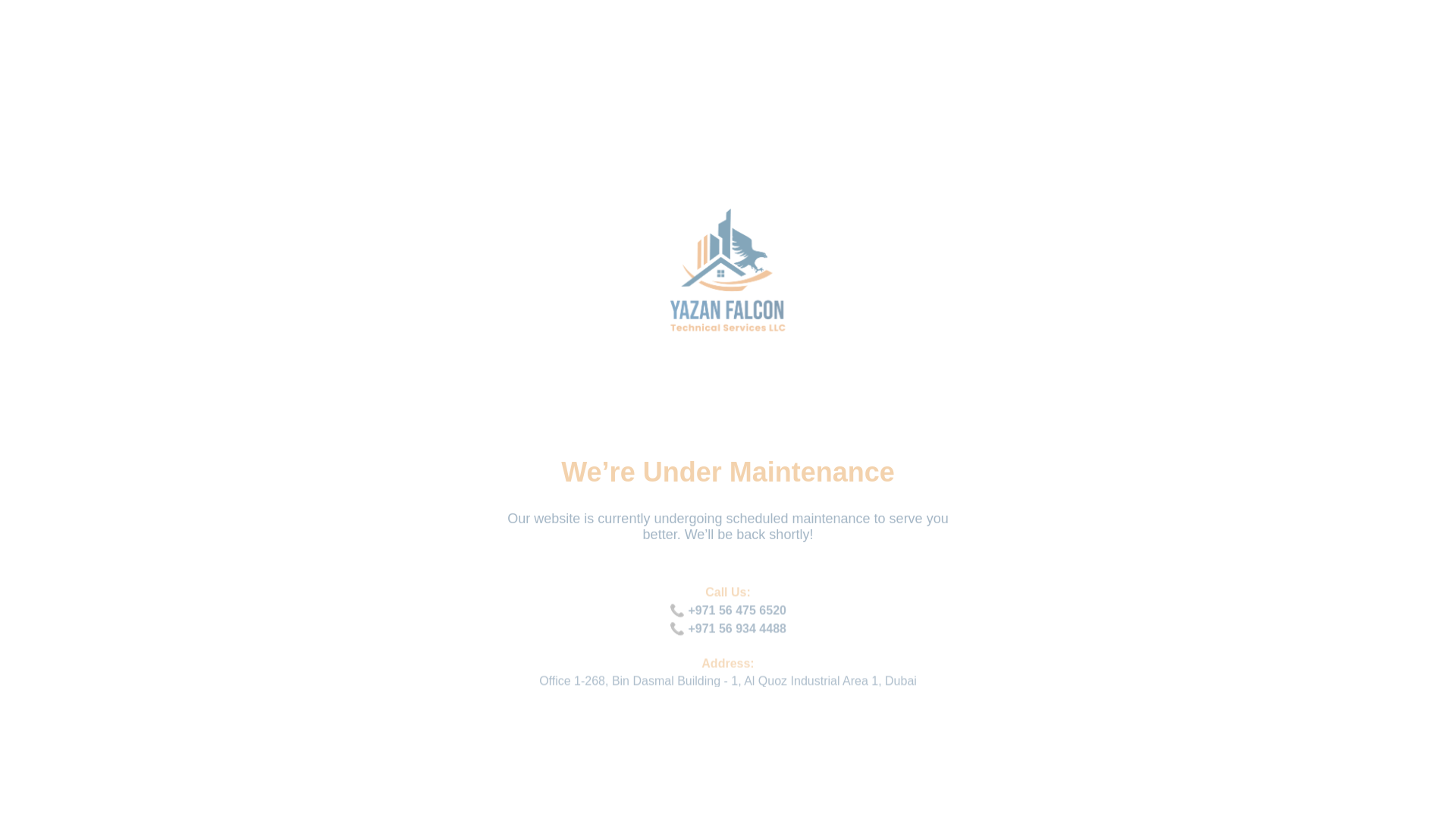 website screenshot of https://yftcontracting.com/