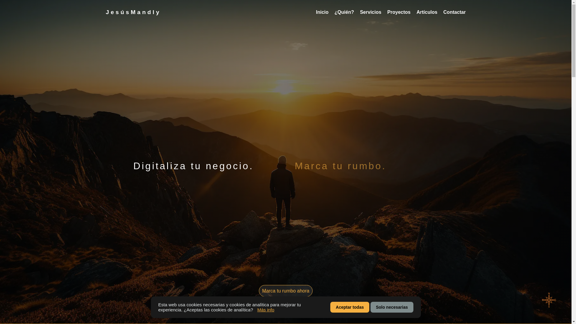website screenshot of https://jesusmandly.com/