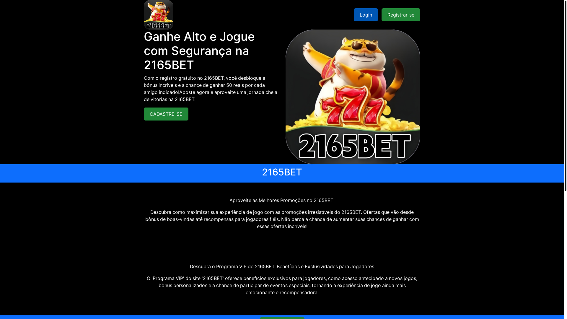 website screenshot of https://2165bet-com.com/
