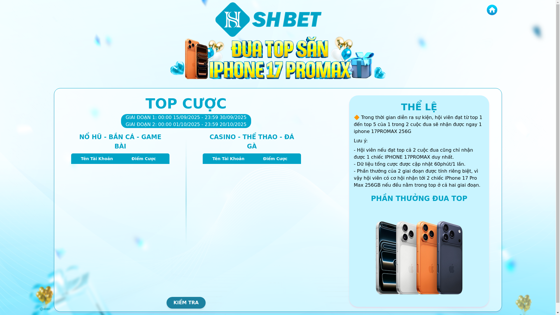 website screenshot of https://duatopshbet-iphone.pages.dev/