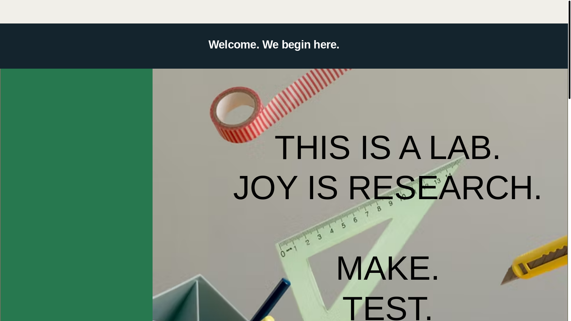 website screenshot of https://softlaunchlab.design/