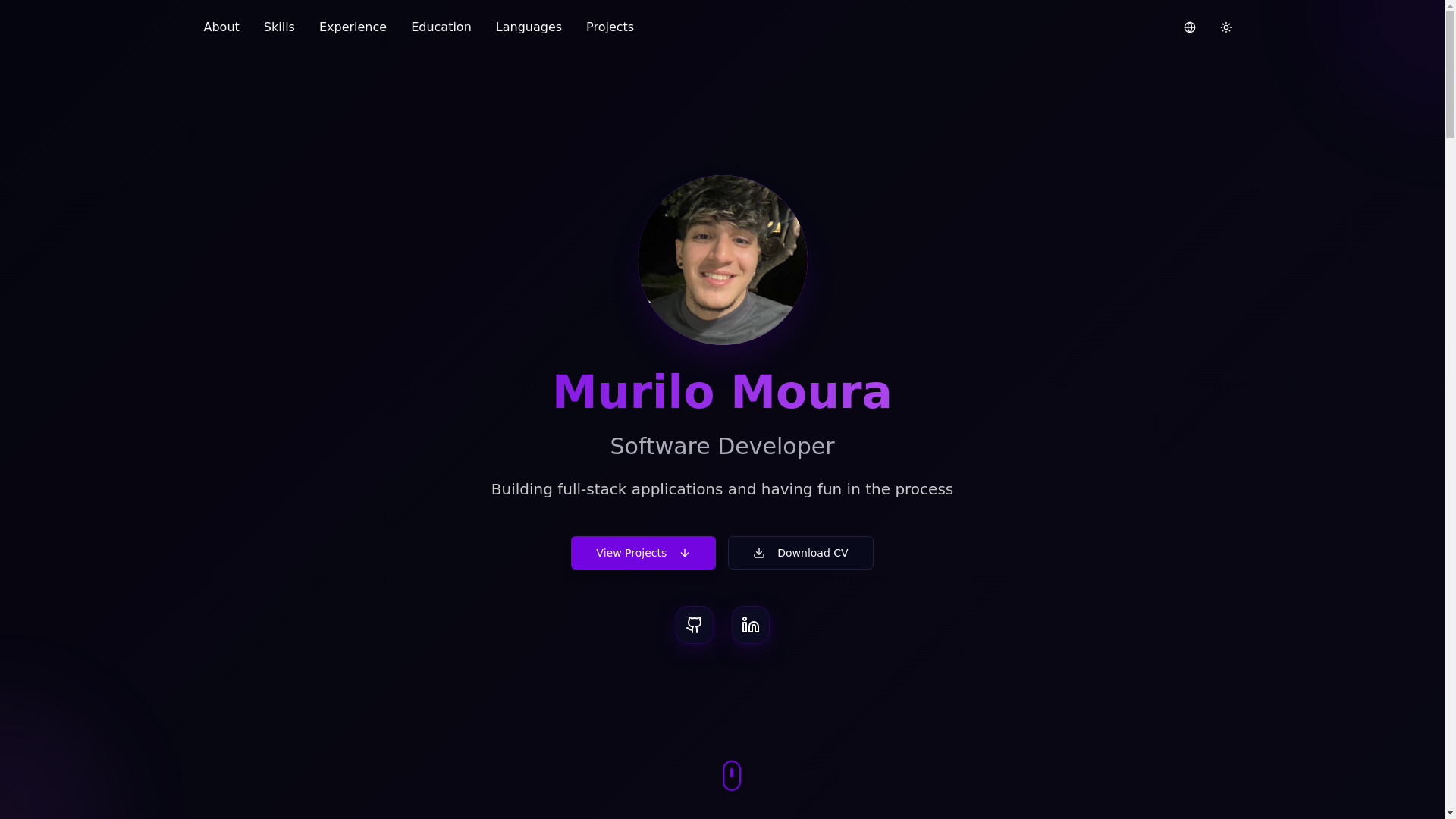 website screenshot of https://cvitae-66d.pages.dev/
