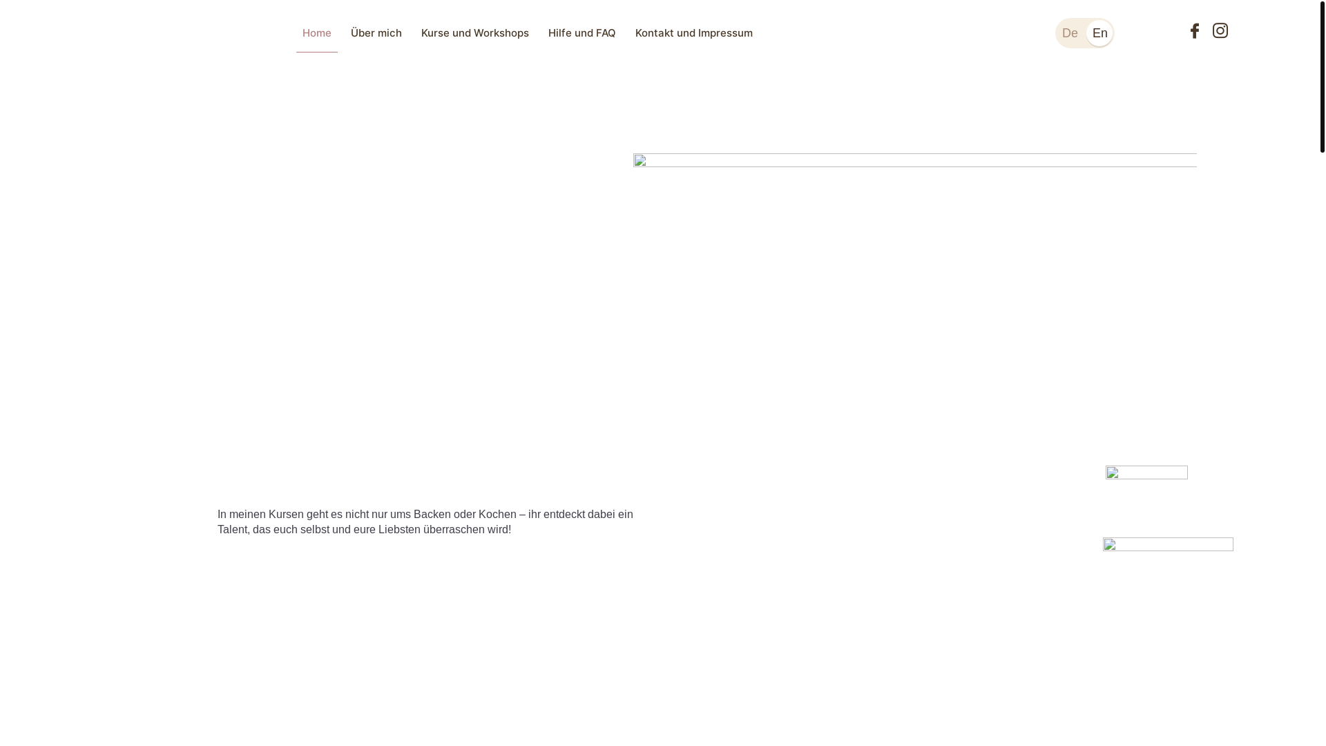 website screenshot of https://ekaterinasbackclub.de/