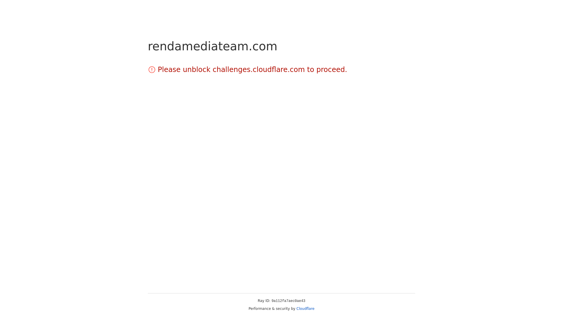 website screenshot of https://rendamediateam.com/