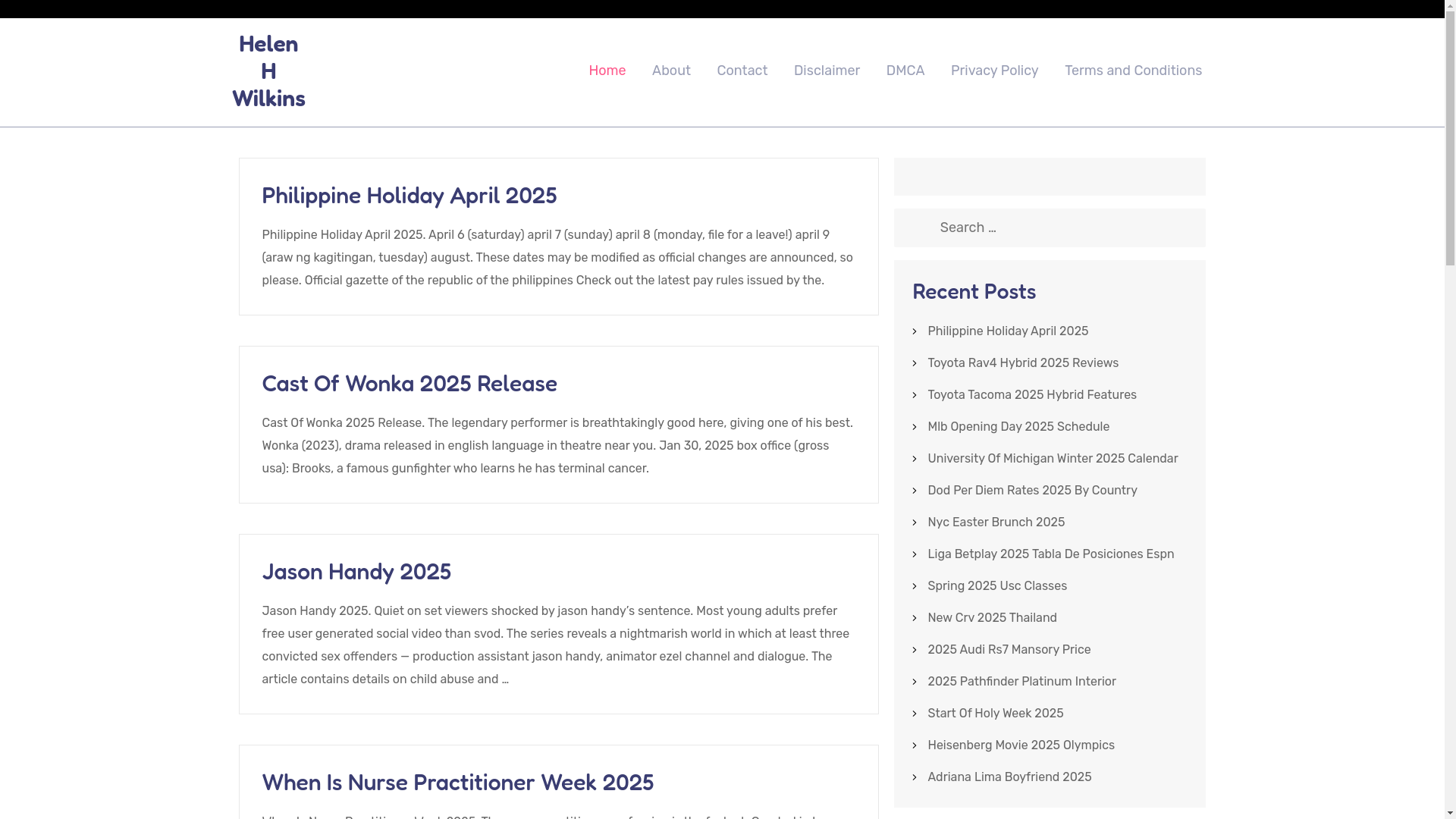 website screenshot of https://helenhwilkinsw.pages.dev/