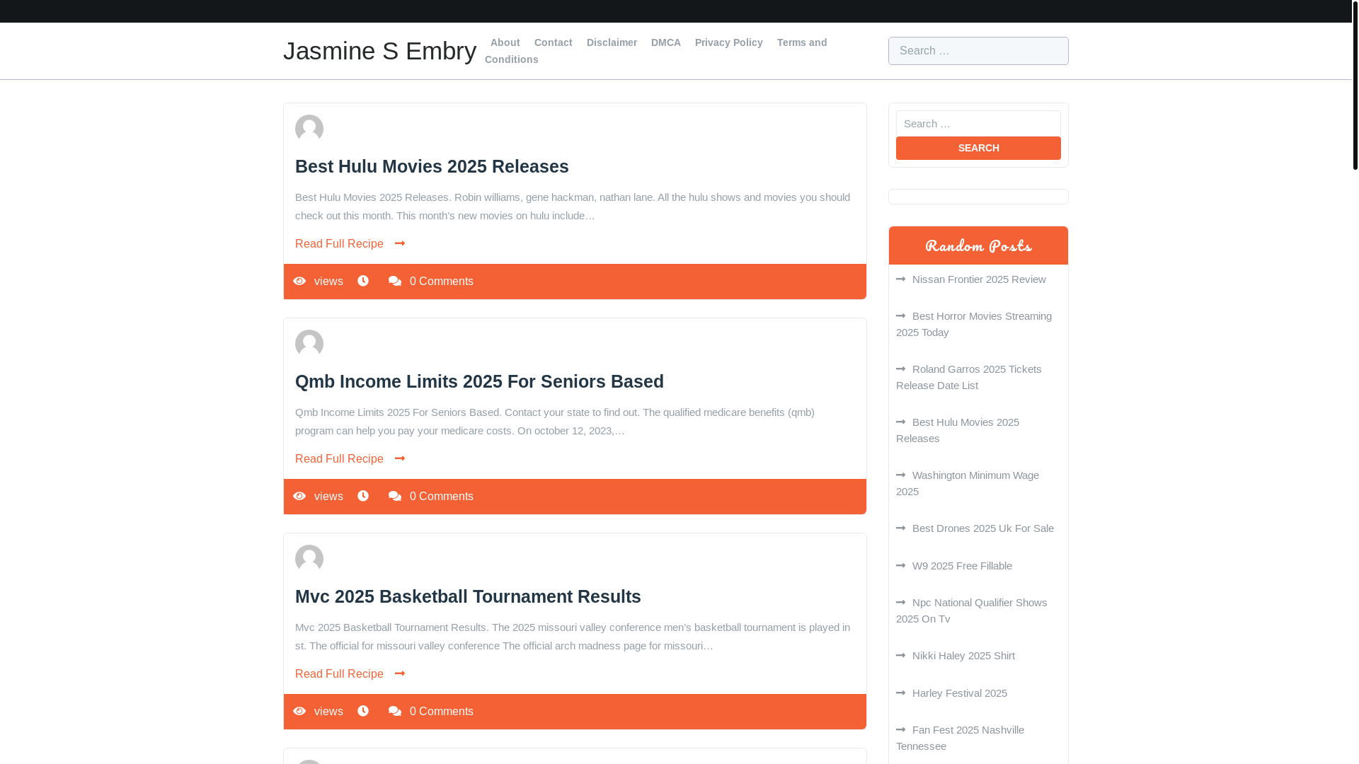 website screenshot of https://jasminesembry.pages.dev/