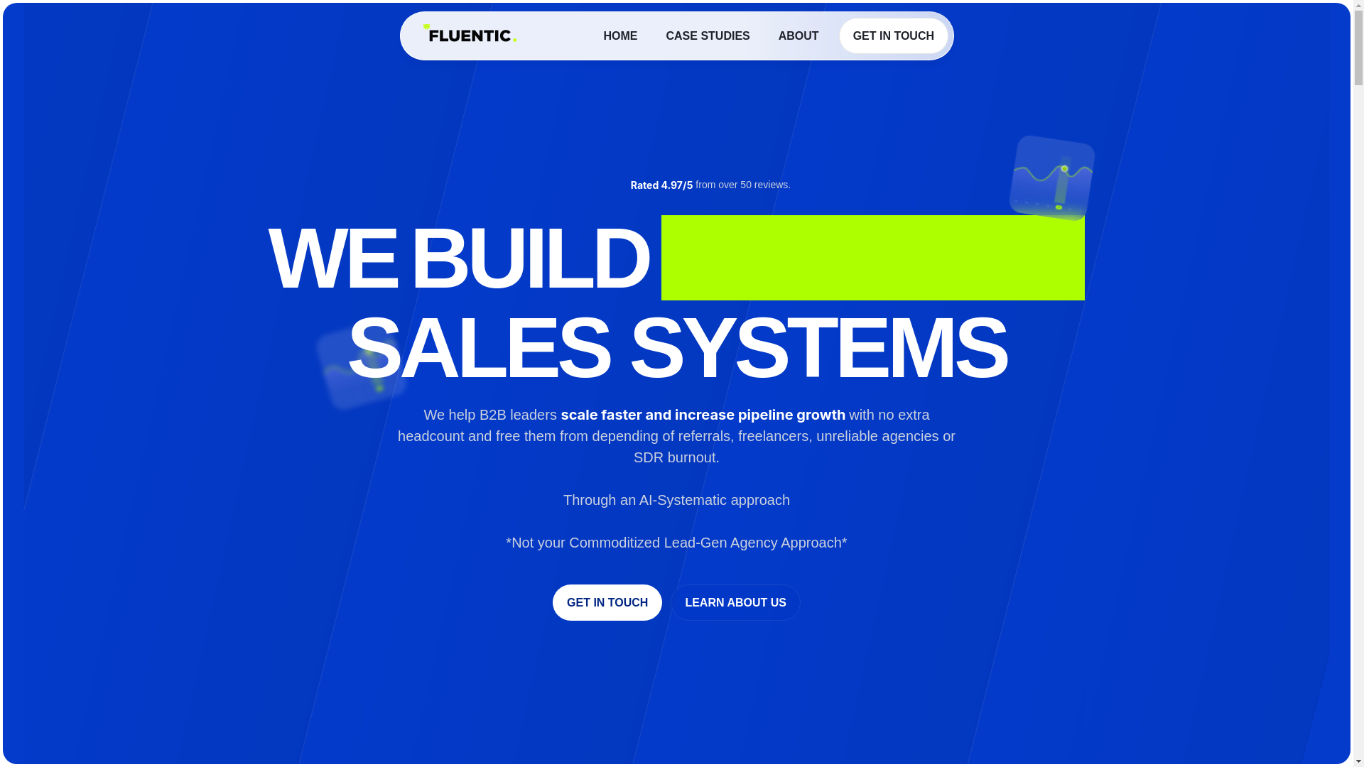 website screenshot of https://hifluentic.my/